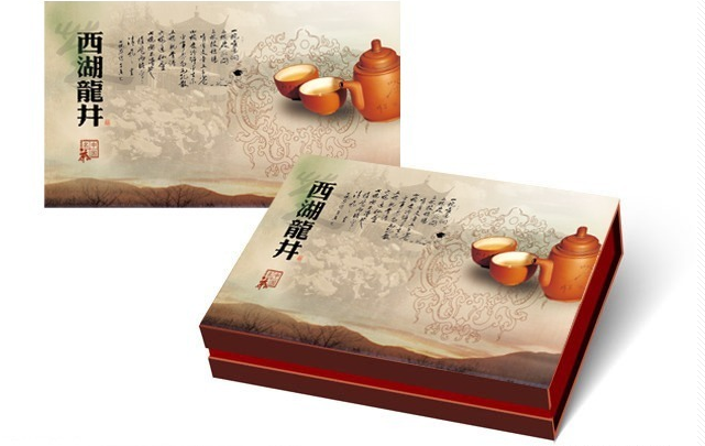 西湖龍井茶葉包裝案例！