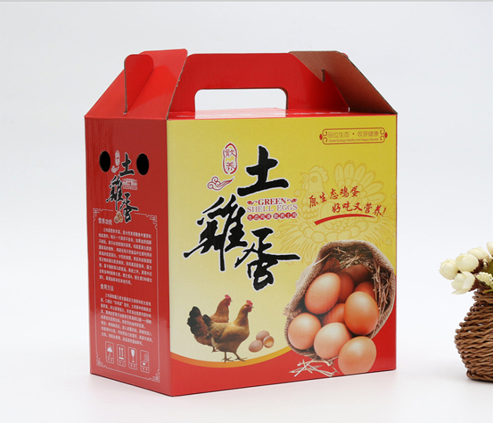 土雞蛋禮盒包裝定制！