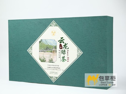 飲自然之靈氣，品閑云之幽悠！云龍大栗樹大山頭茶廠云龍綠茶禮盒定做