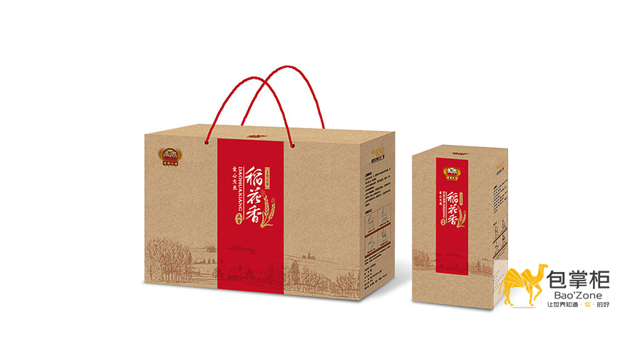 大米包裝盒設(shè)計